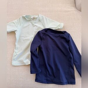 Cat & Jack  and RuggedButts bundle of rash guards 2T